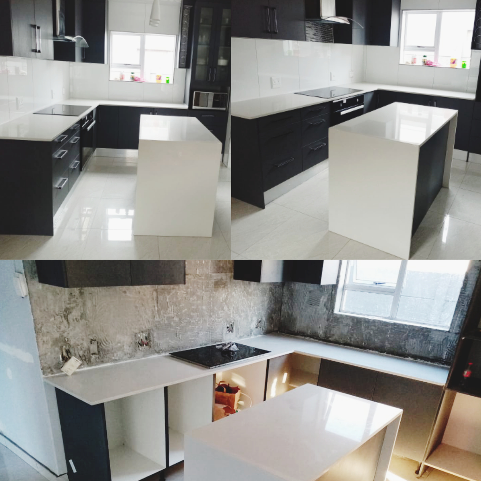 Granite, marble, engineered stone installations (both residential and commercial)