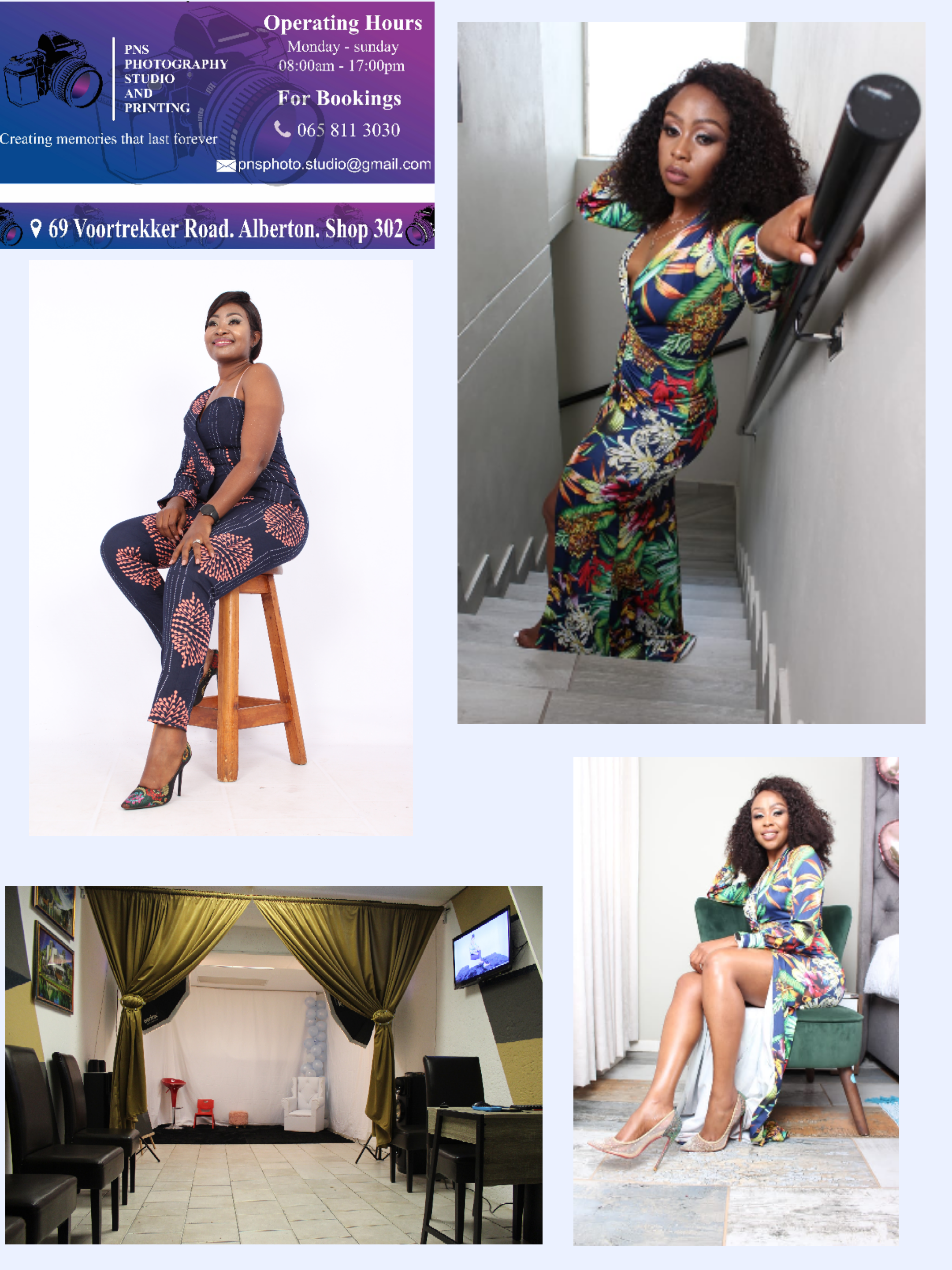 Pns photography studio for all Based in alberton Shop 302 Appointment or bookin photography shoots Birthdays Pregnancy Walk in Couples Singles Family