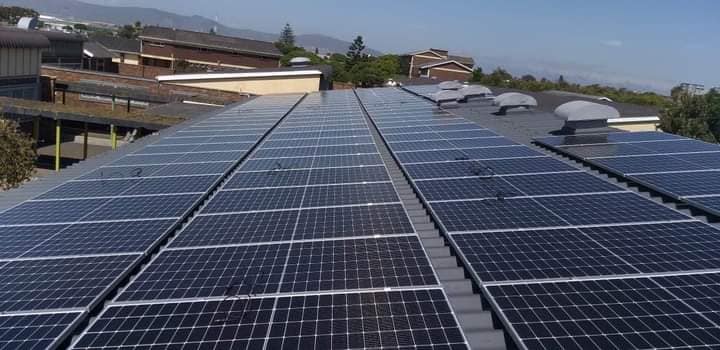 Solar panel installation