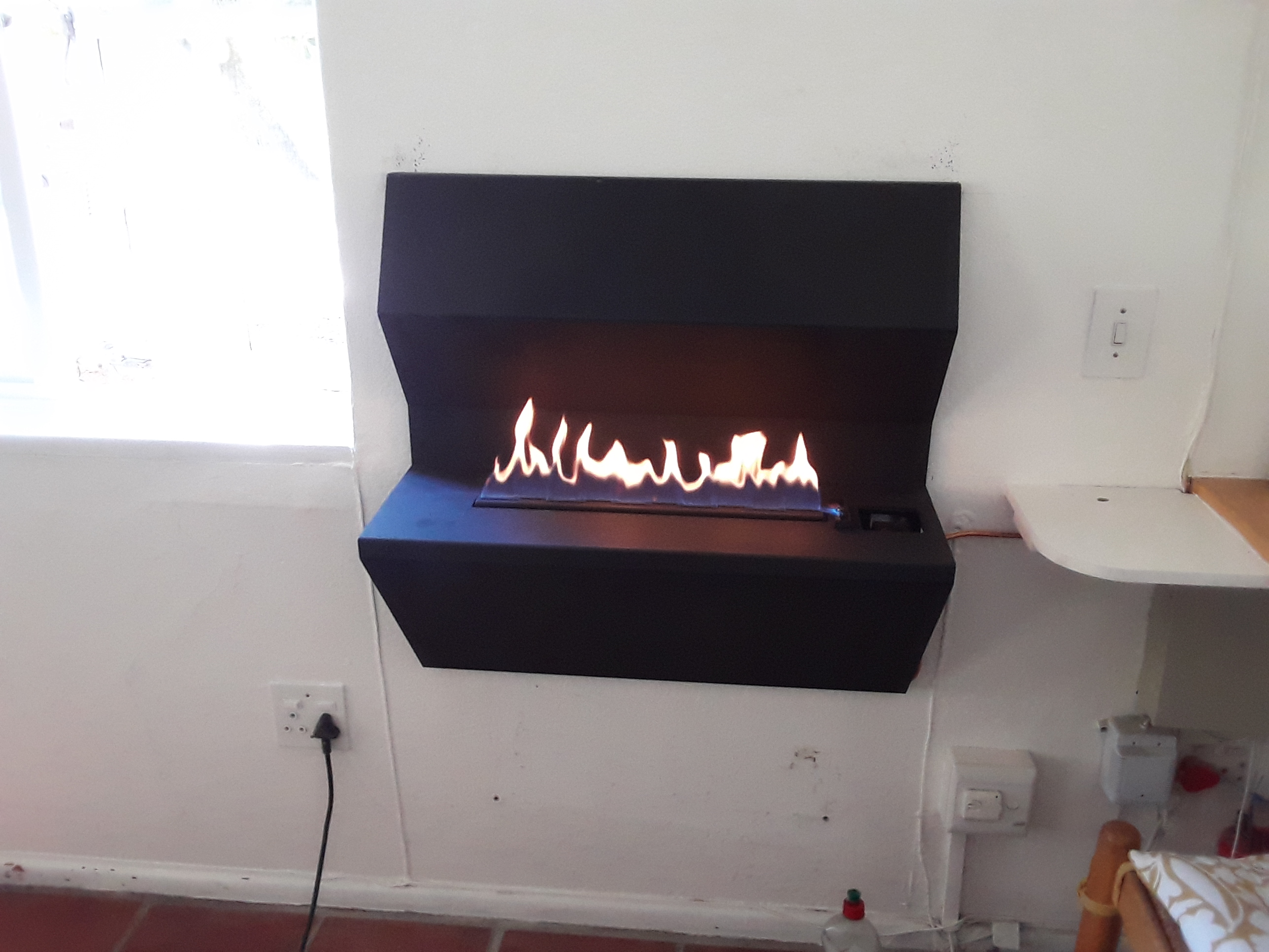 Gas fireplace