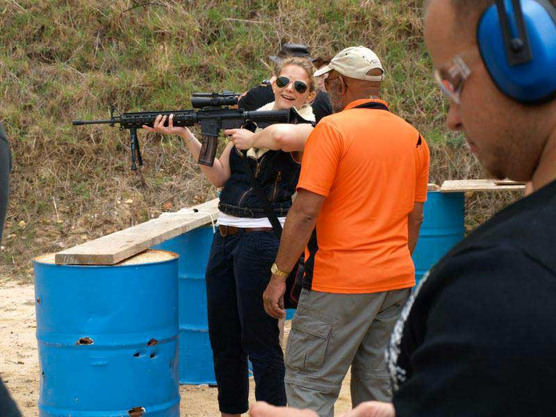 Shooting range false bay