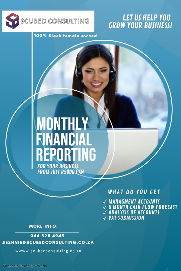 Monthly financial reporting