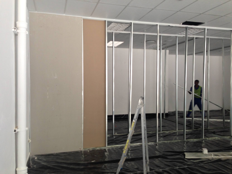 Tenant Installation - Drywall Partitioning