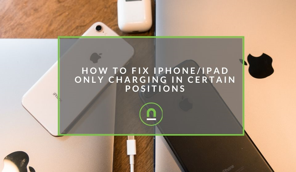 Fix iPhone only charging at angle