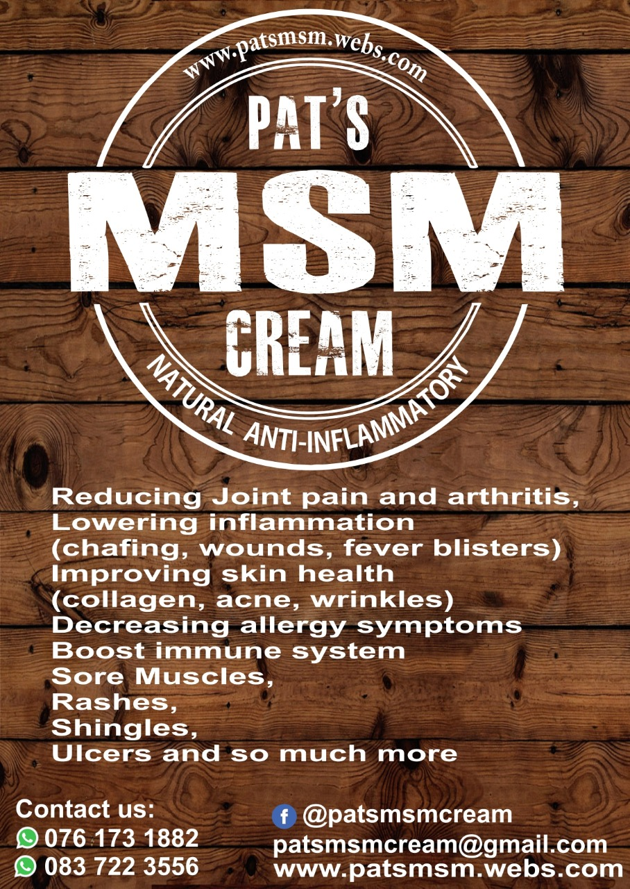 Pat's MSM cream