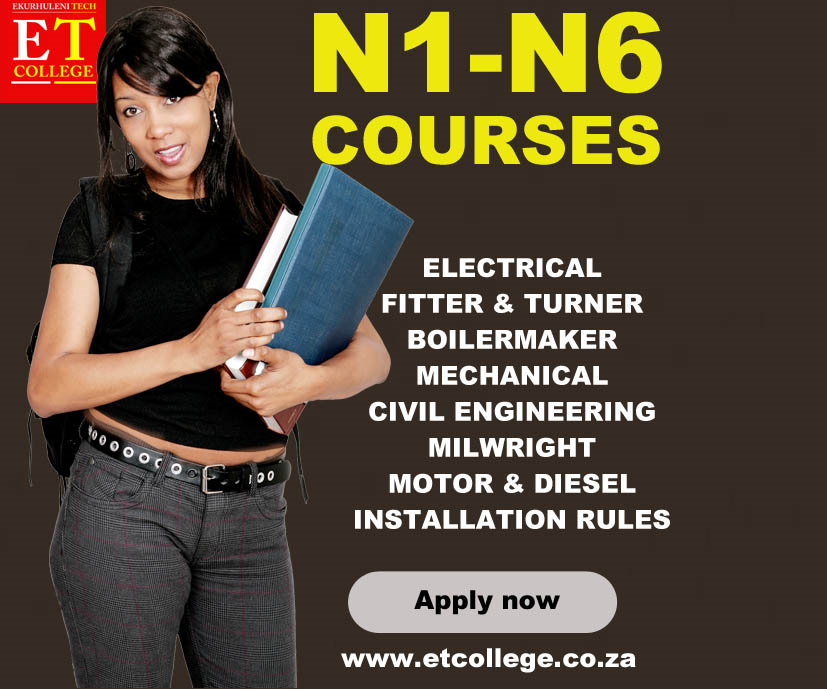 Engineering courses N1-N6-Millwright and Fitting and turning course