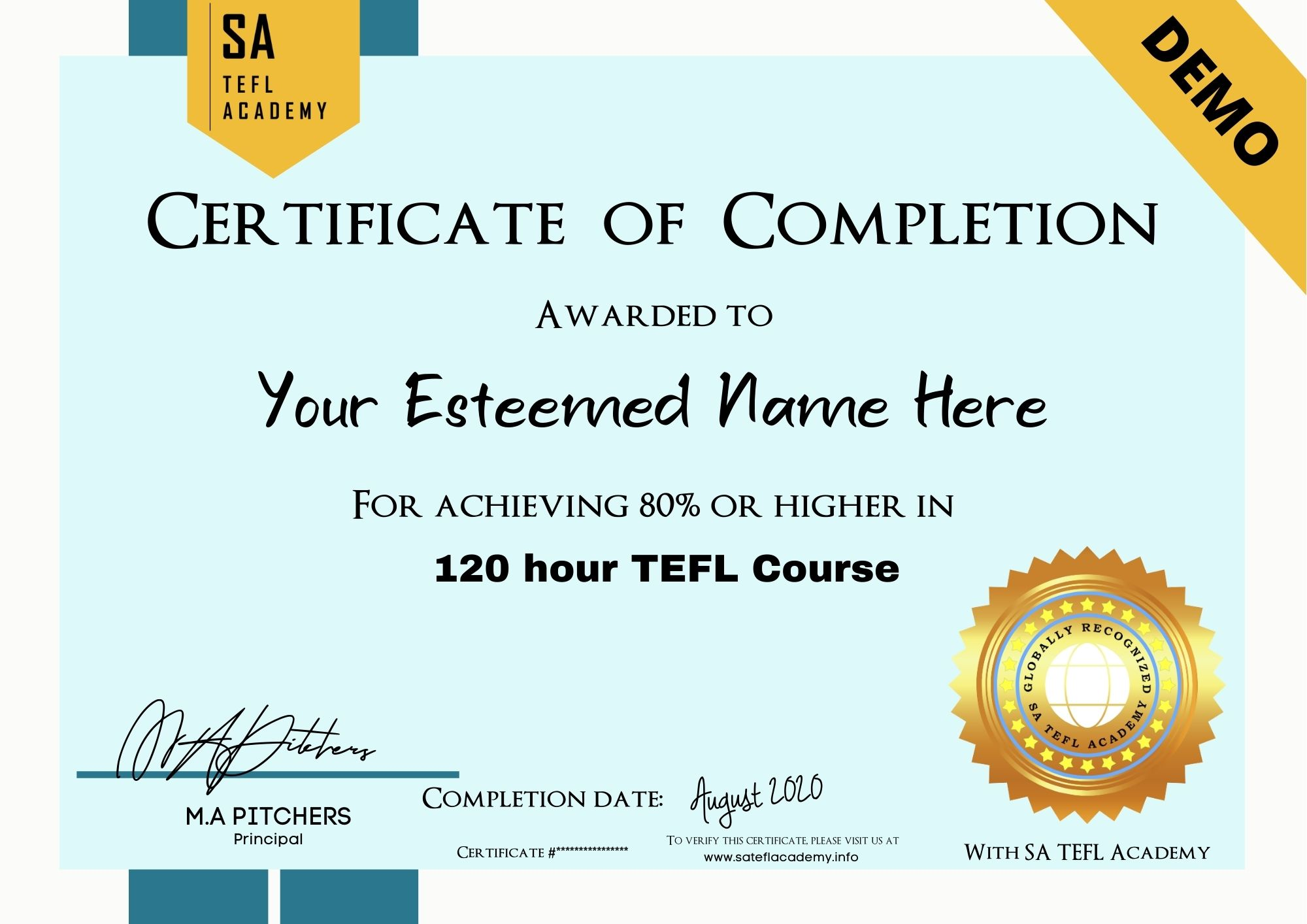 120-hour TEFL Course
