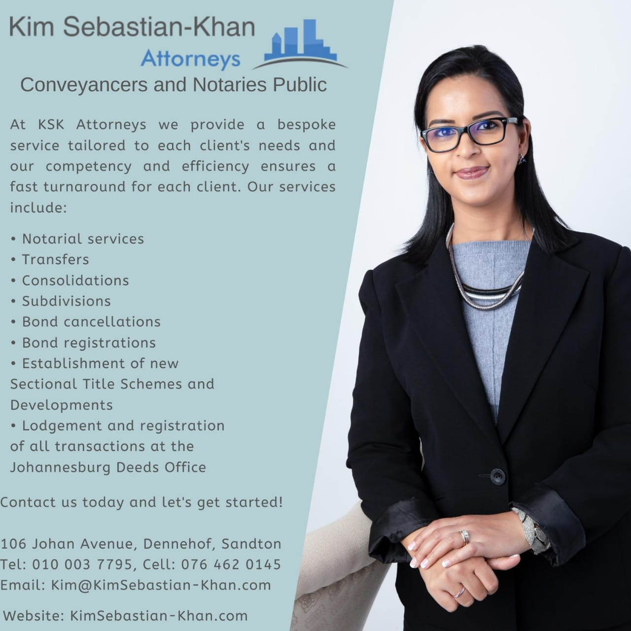 Kim Sebastian-Khan Attorneys Services Offered