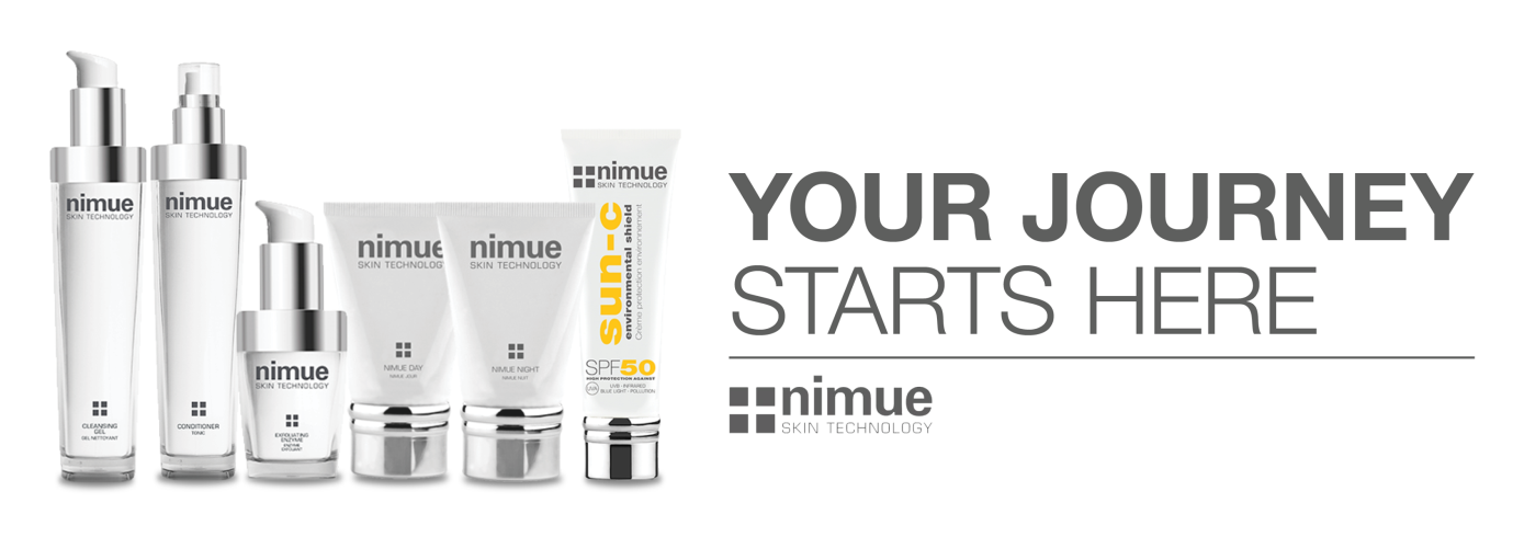 Nimue’s advanced and powerful formulations effectively treat the majority of skin concerns including: fine lines, wrinkles, sagging, pigmentation, uneven skin tone, dryness, oiliness, acne, rosacea and eczema.