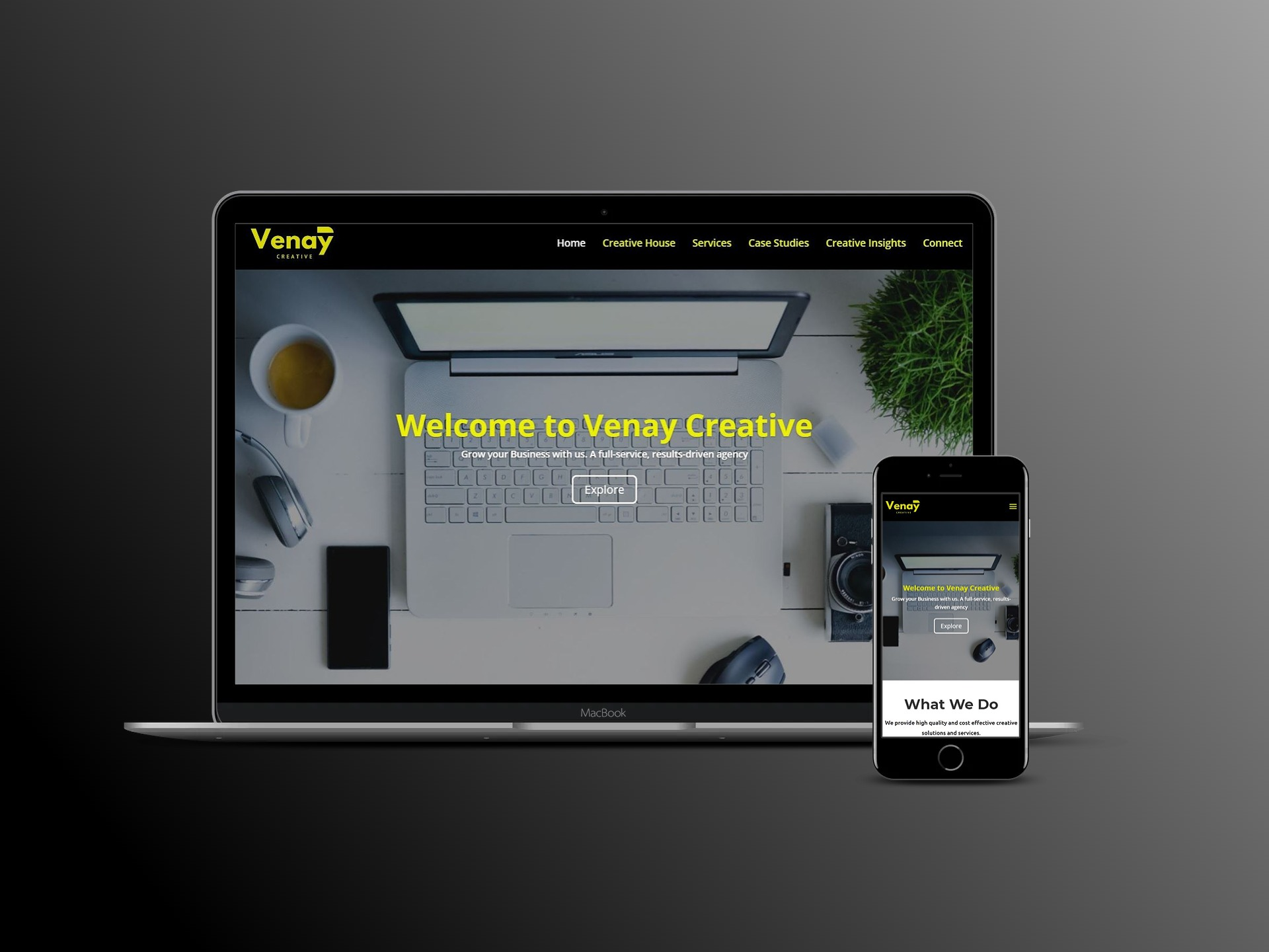 Venay Creative Website 