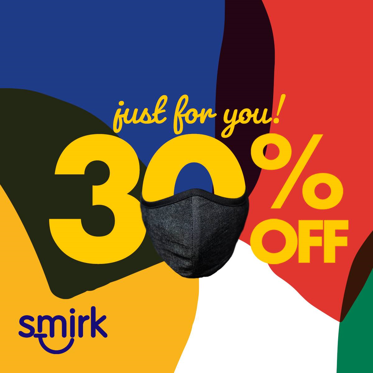 30% off masks