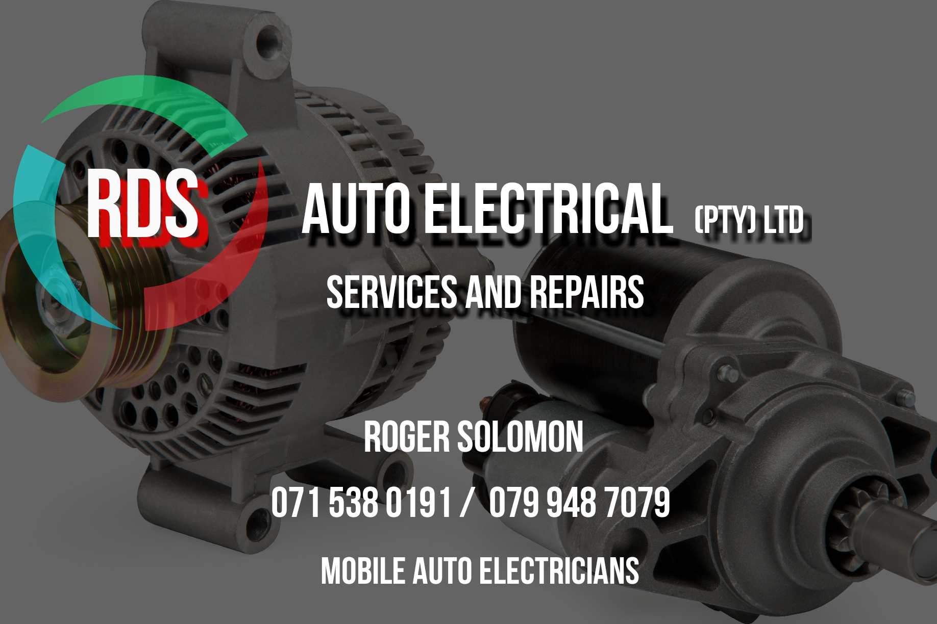 Mobile auto electrical services and repair 