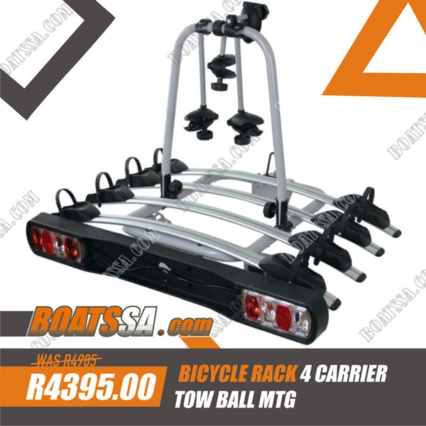 BICYCLE RACK 4 CARRIER TOW BALL MTG