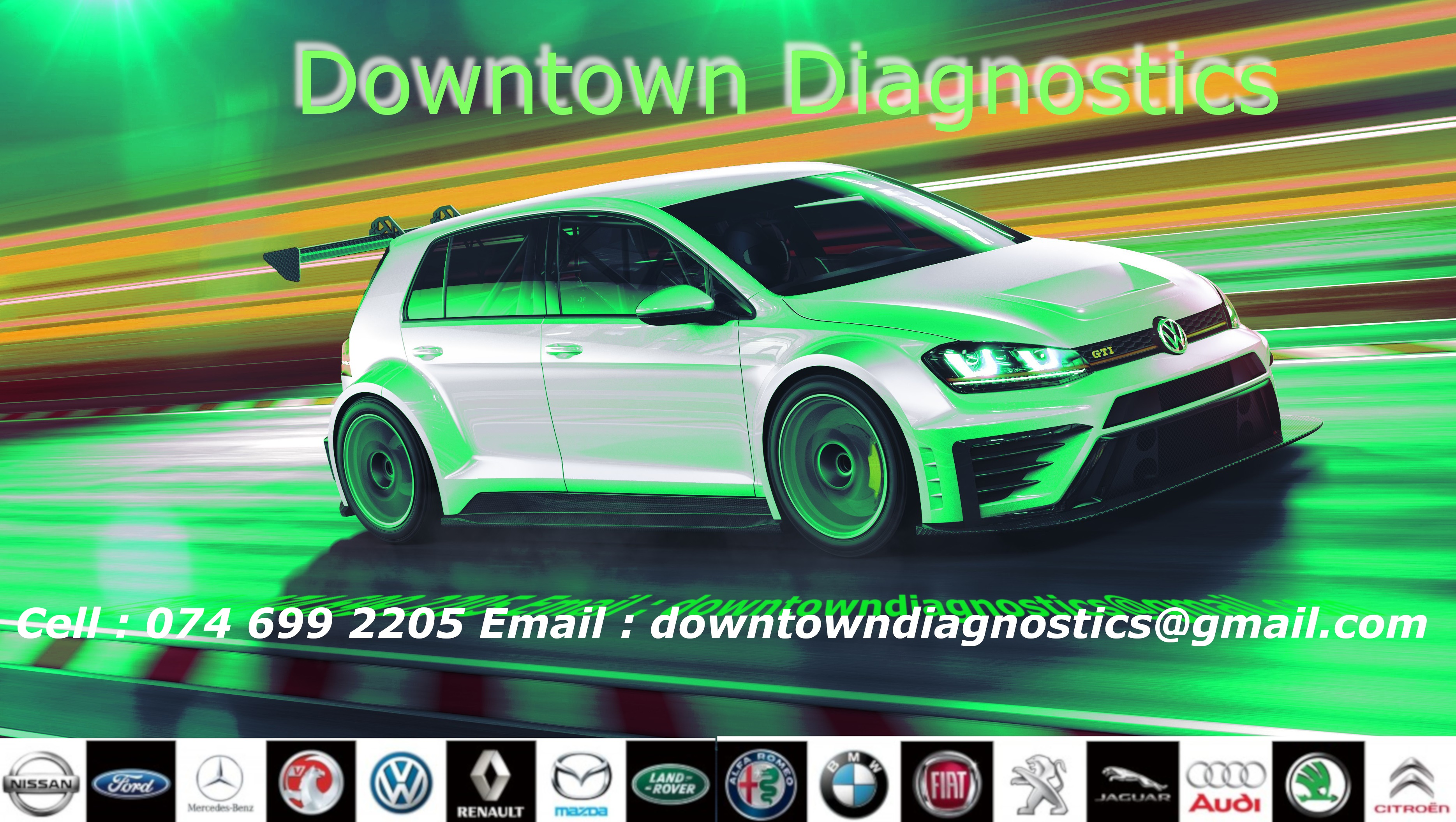 Diagnostics to all makes of vehicles
