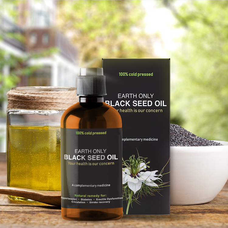 100% Cold pressed organic Black Seed Oil 