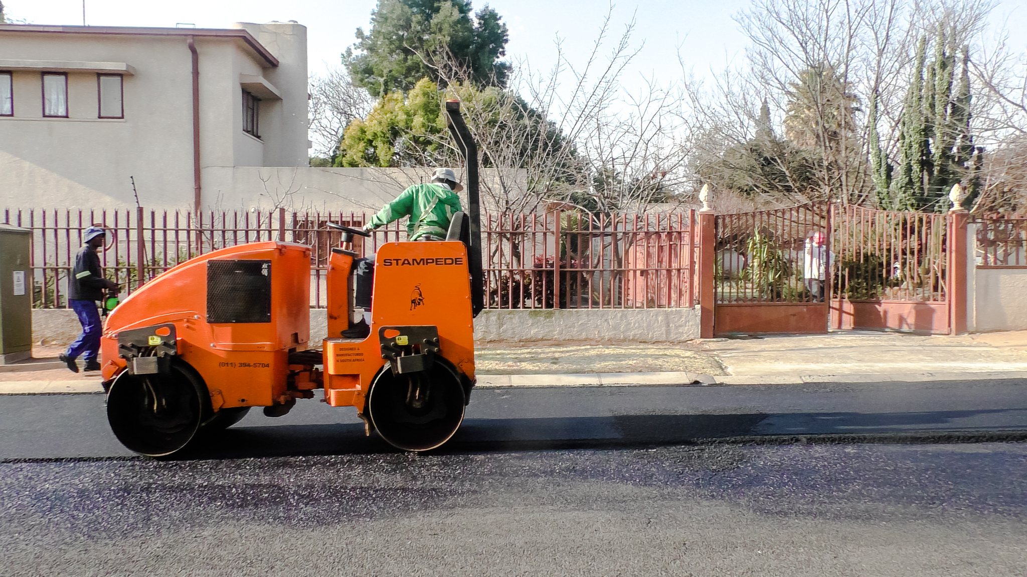 Road works