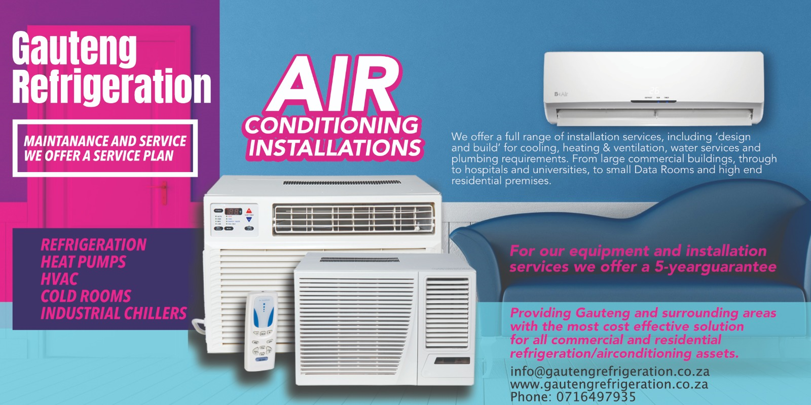 REFRIGERATION AND AIR CONDITIONING SERVICES 