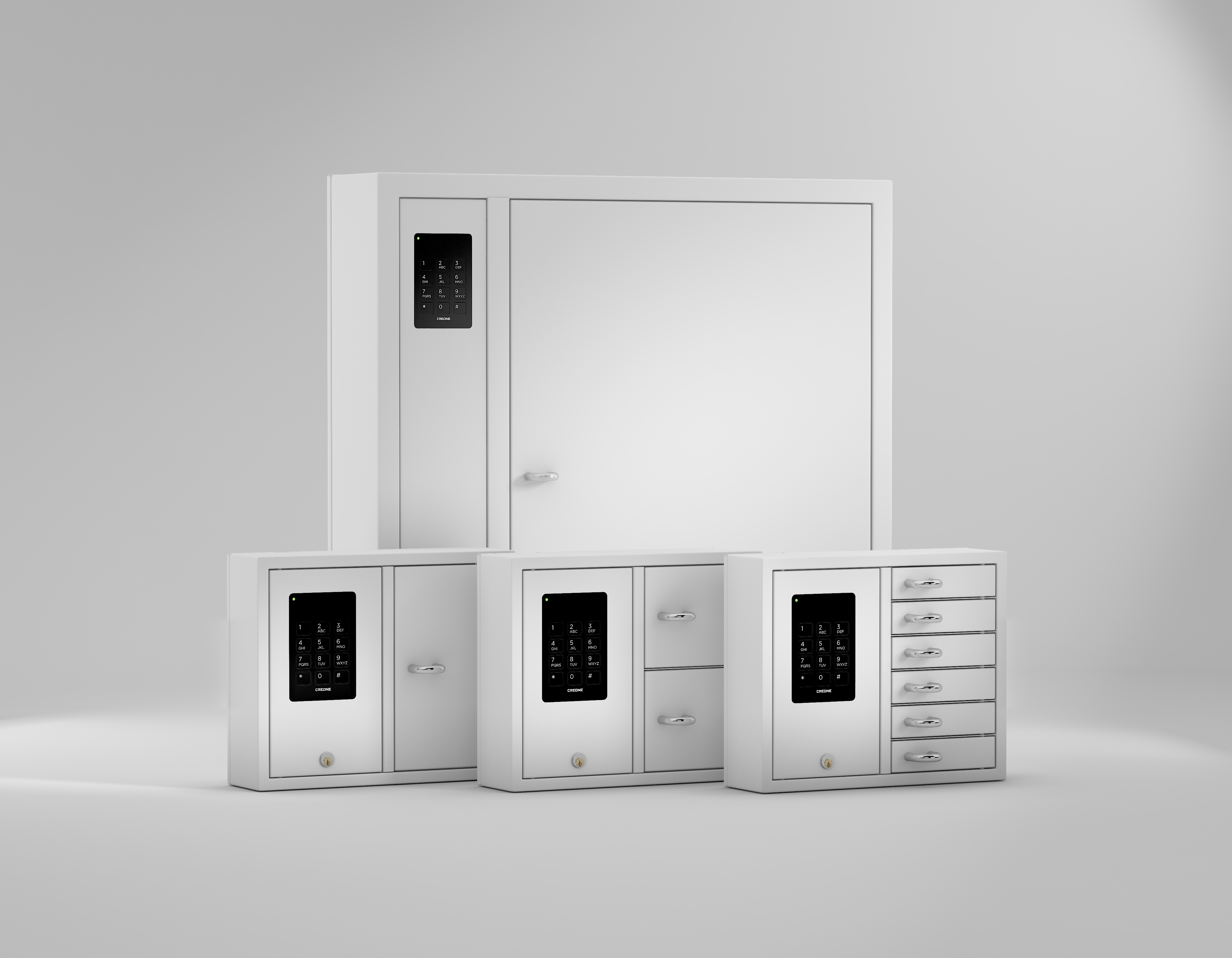 Creone Electronic Modular Design Key Cabinets