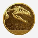 Natura Rise of the dinosaur coin series