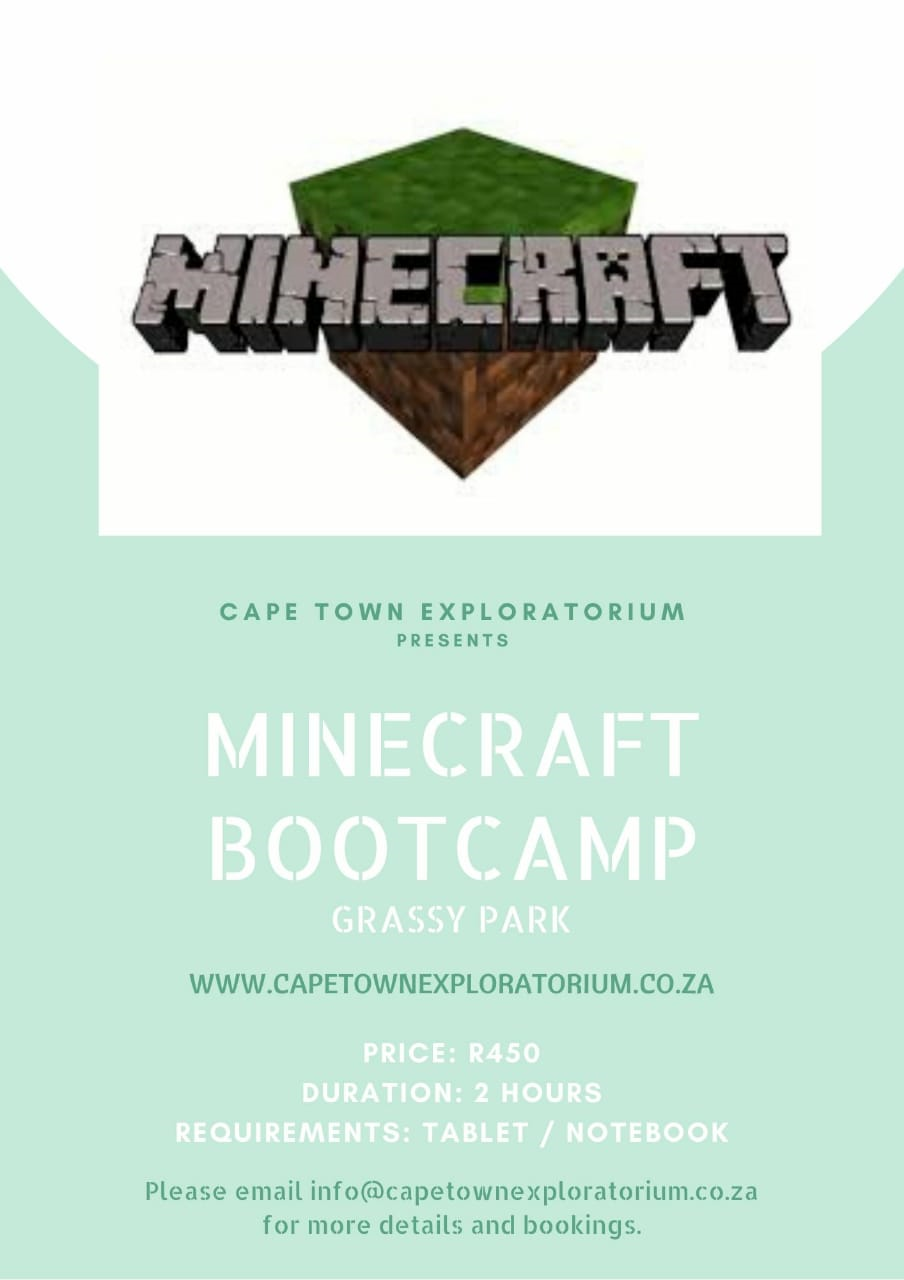Minecraft workshops for kids