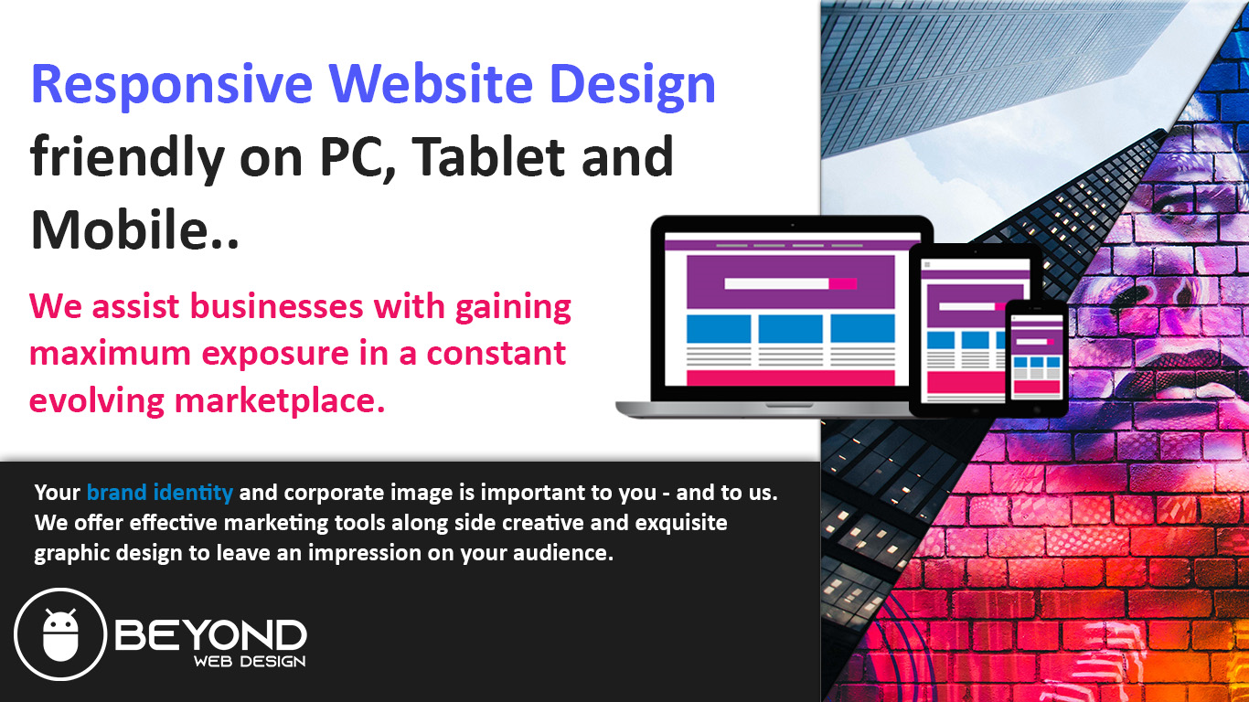 We build responsive websites