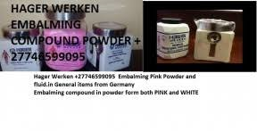 Hager werken embalming compound 