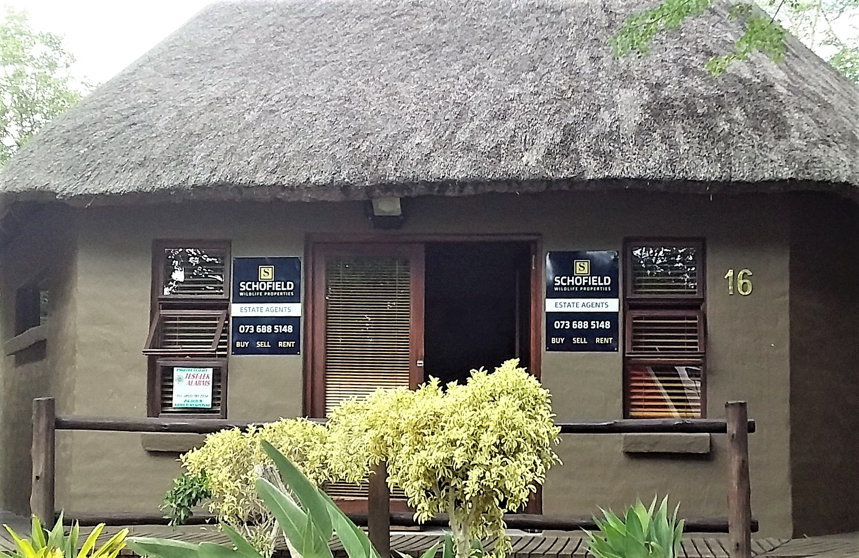 Schofield Wildlife Properties Office in Hoedspruit South Africa - WELCOME!