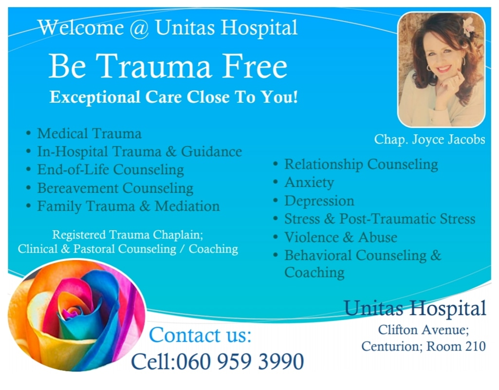 Medical Trauma Counseling and Therapy by Chap. Joyce Jacobs