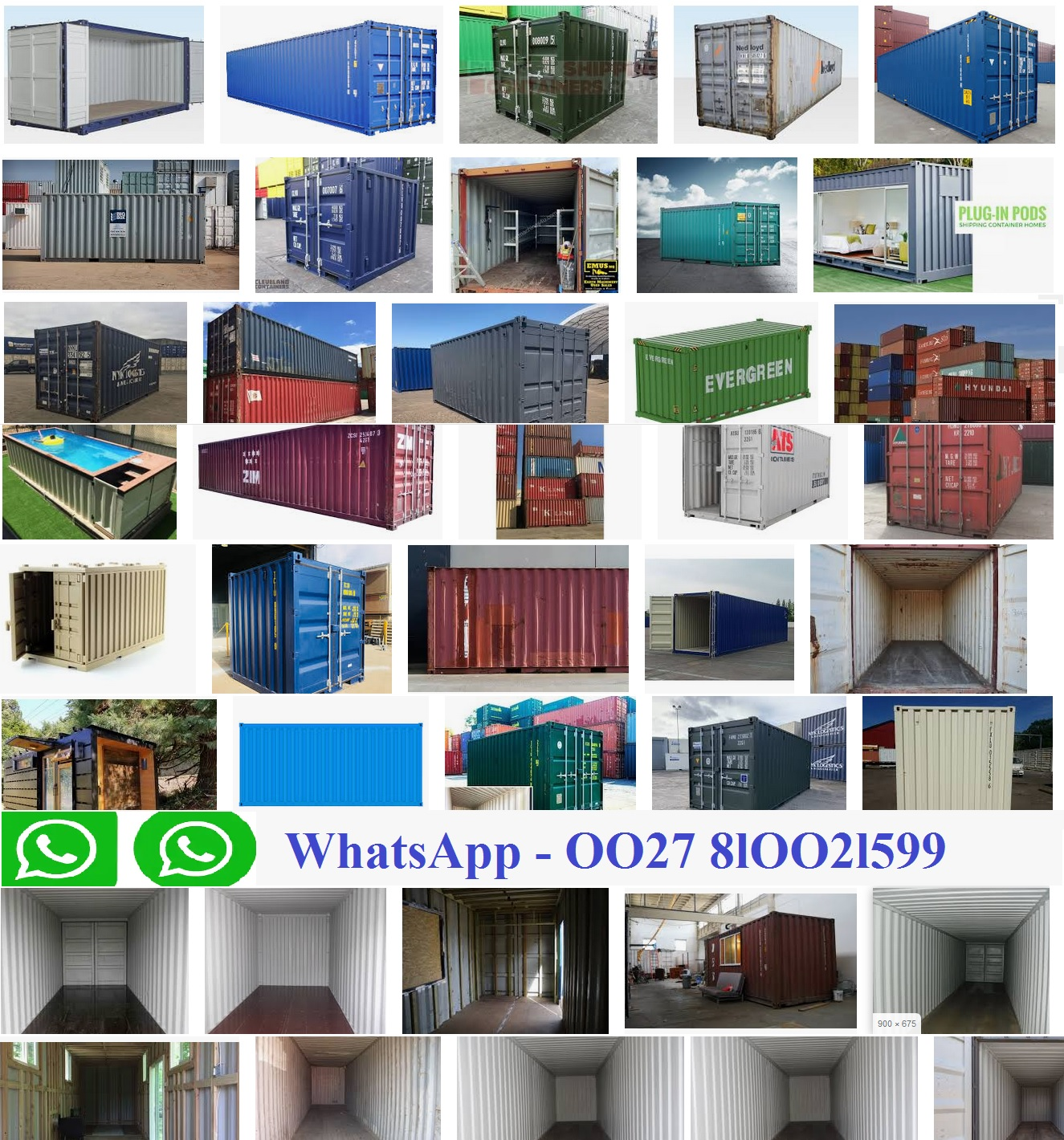 shipping container