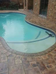 It  was a swimming pool started from zero