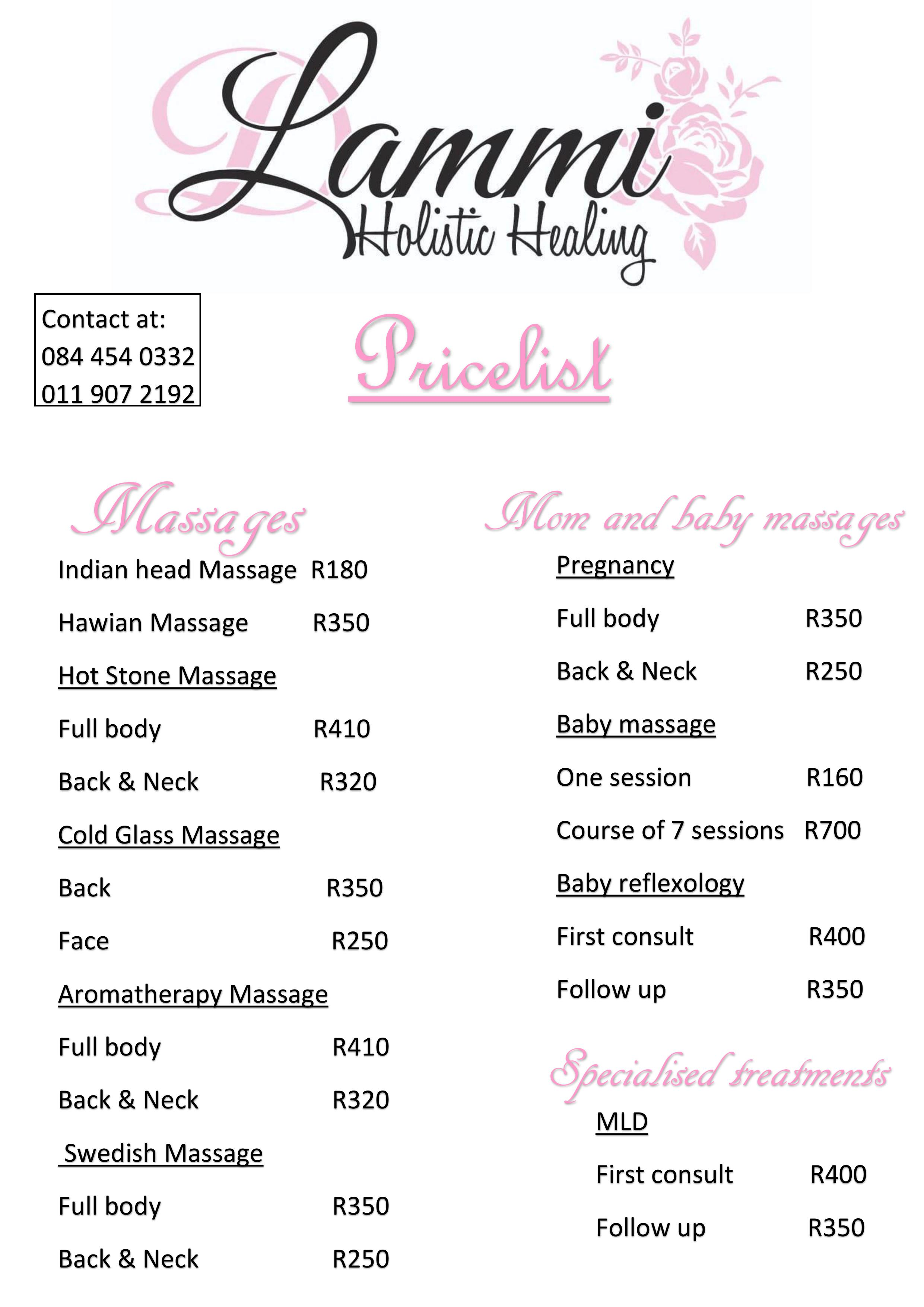 DLammi Pricelist