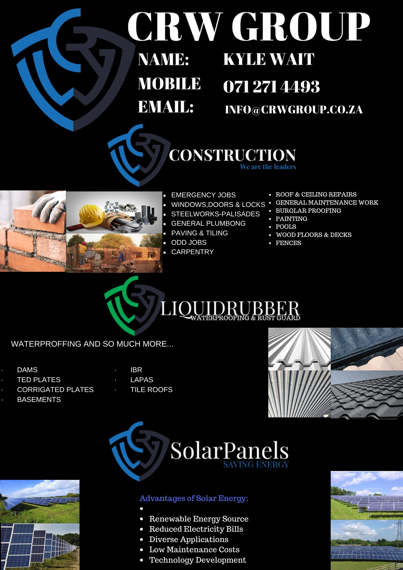 What we offer
