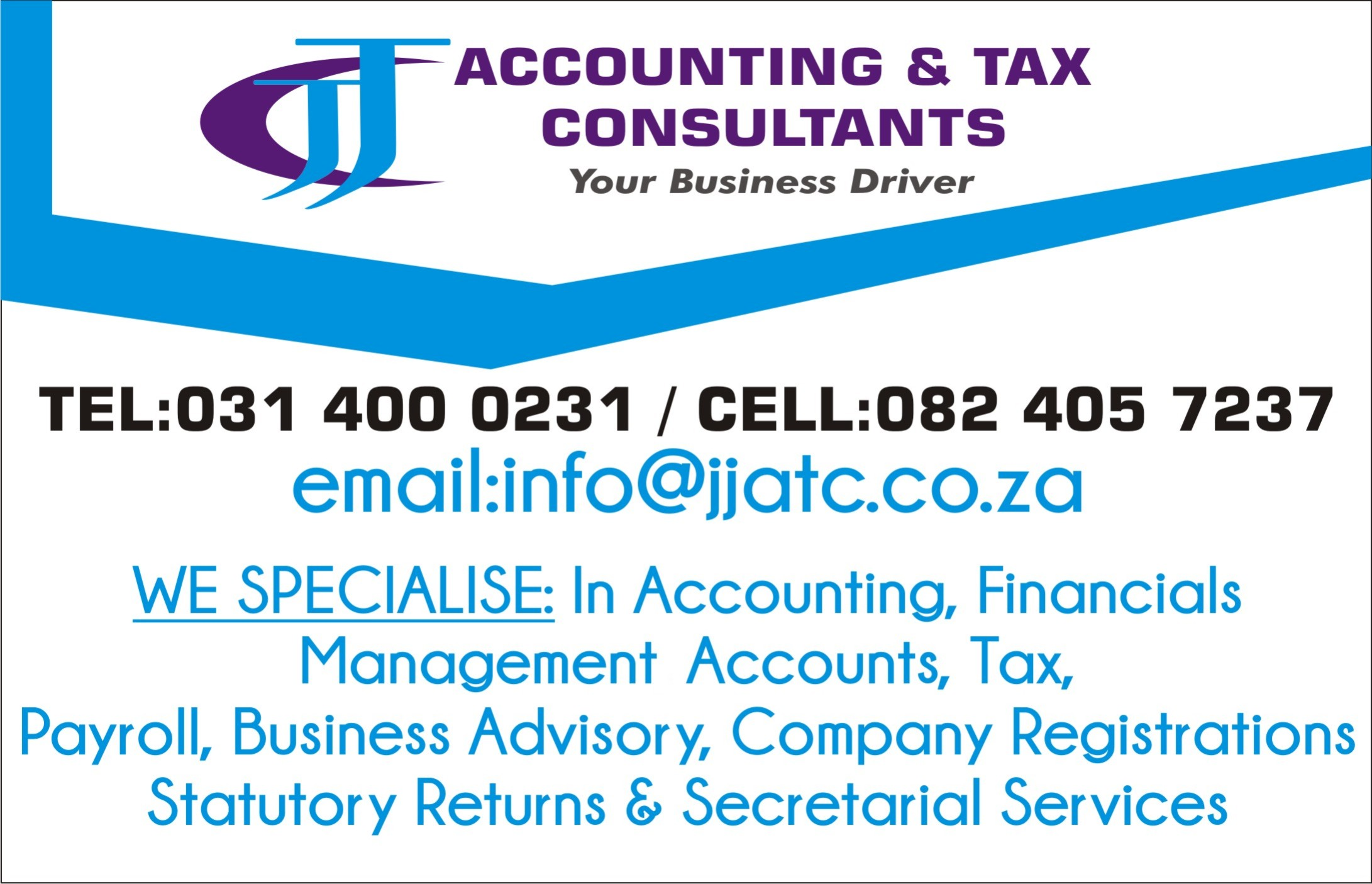 ACCOUNTING, FINANCIALS, MANAGEMENT ACCOUNTS, TAX, PAYROLL, BUSINESS ADVISORY, COMPANY REG, STATUTORY RETURNS & SECRETARIAL SERVICES