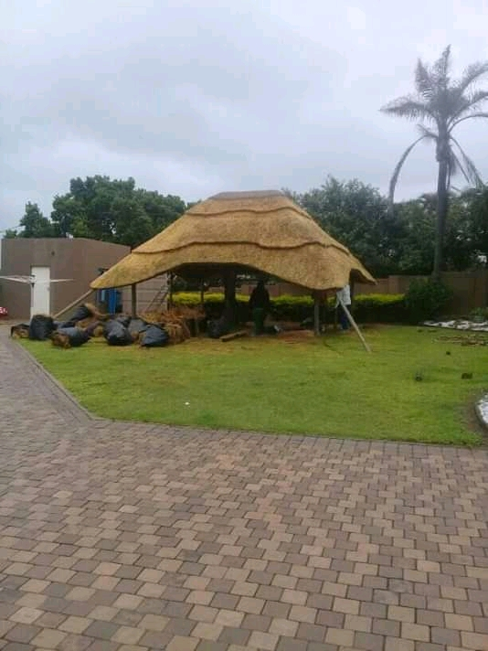 We construct big thatch roofs,lapas and small shades in all shapes and designs. Our services are of high quality which can be proven by references from projects we worked on anywhere near your place. Don't hesitate to call us for instant repairs or quotation as we are available from Monday to Saturday.   SERVICES   -New roof installation   -Rethatch   -New lapa construction  All thatch repairs   -Destroying existing lapa or thatch  -Replacing damaged cement caps and repainting -lapa extension an