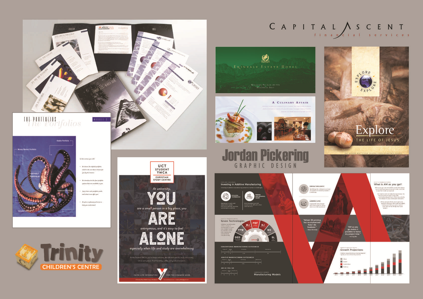 Portfolio including Naspers, Erinvale, Capital Ascent, GWC Explore, Akhani 3D