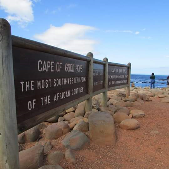 Cape Of Good Hope.  the legendary ghost ship, Fly Dutchman or Pirates of the Caribbean has its roots here