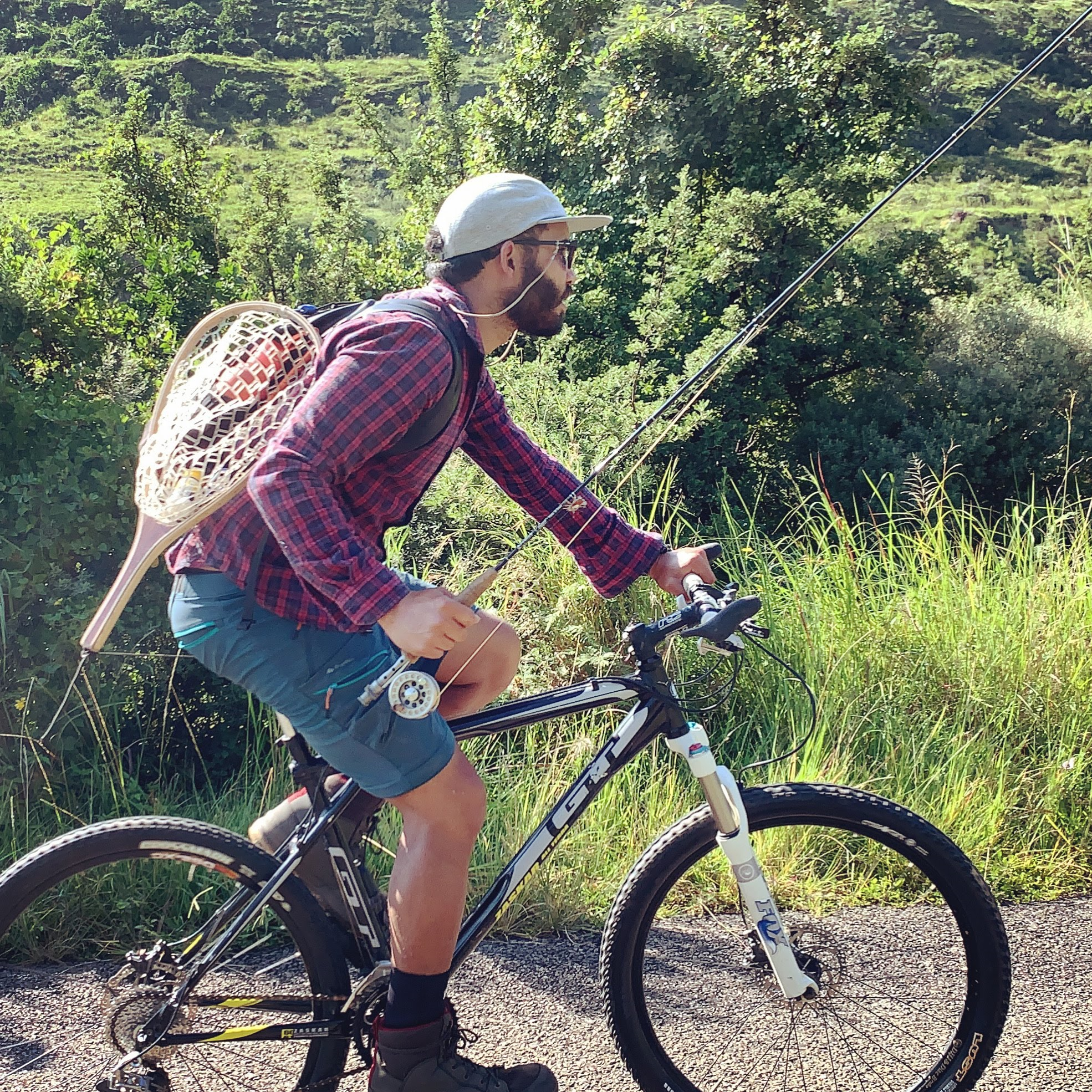 Cycling is a great way to get to the fly fishing waters!