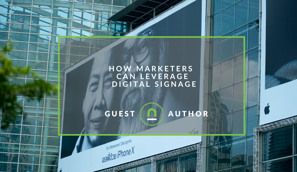 How to promote your business with digital signage