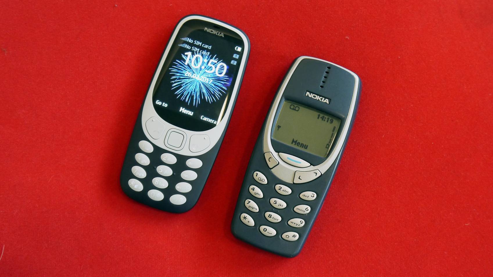 Nokai 3310 old version vs new version