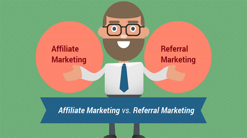 Affiliate vs Referral marketing