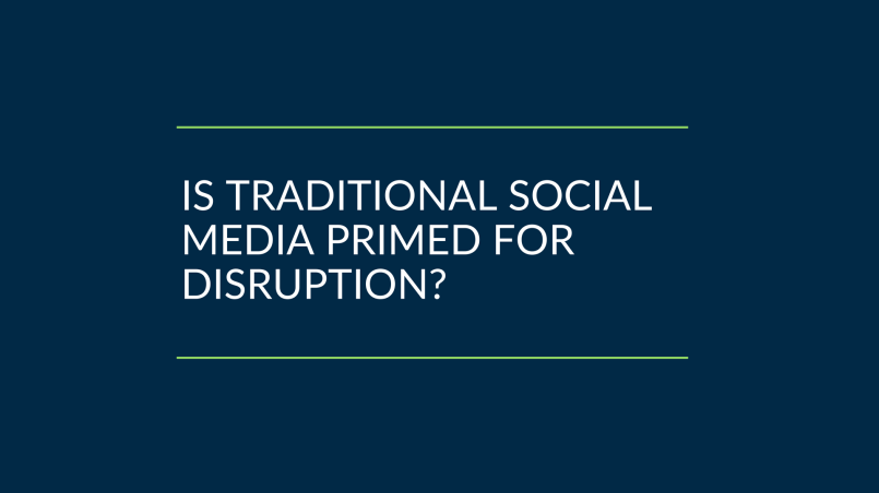 Is it time to disrupt the social media ecosystem 