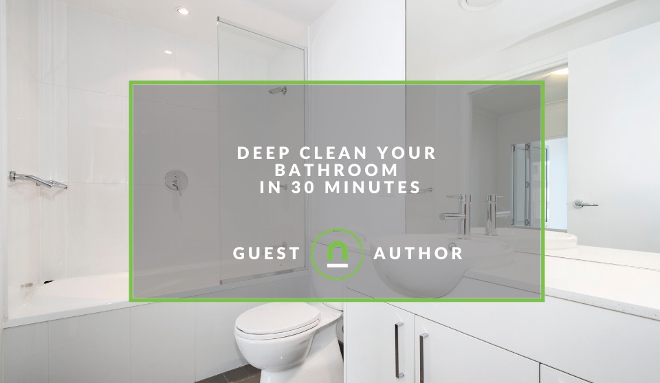 30 minute bathroom deep clean