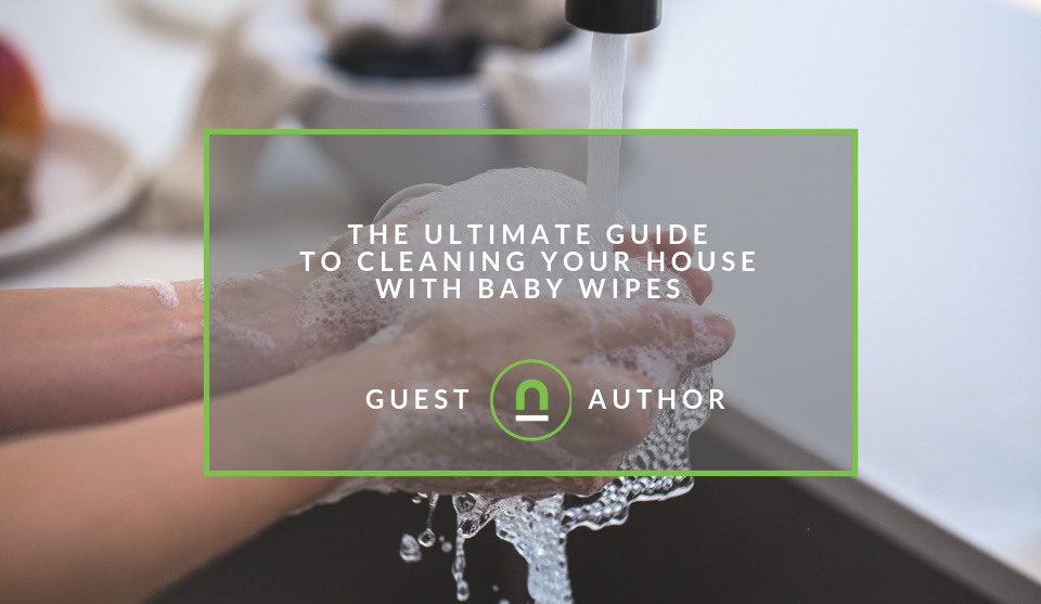How to clean your home with baby wipes