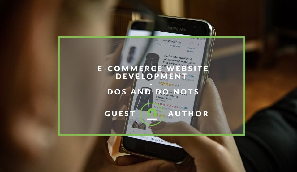 Tips for building an eCommerce site