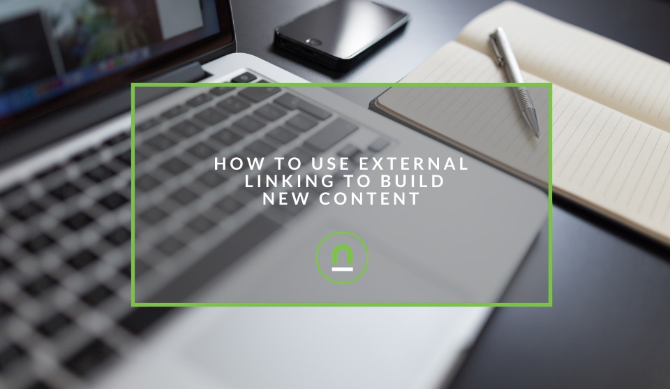 Build content strategy with external links