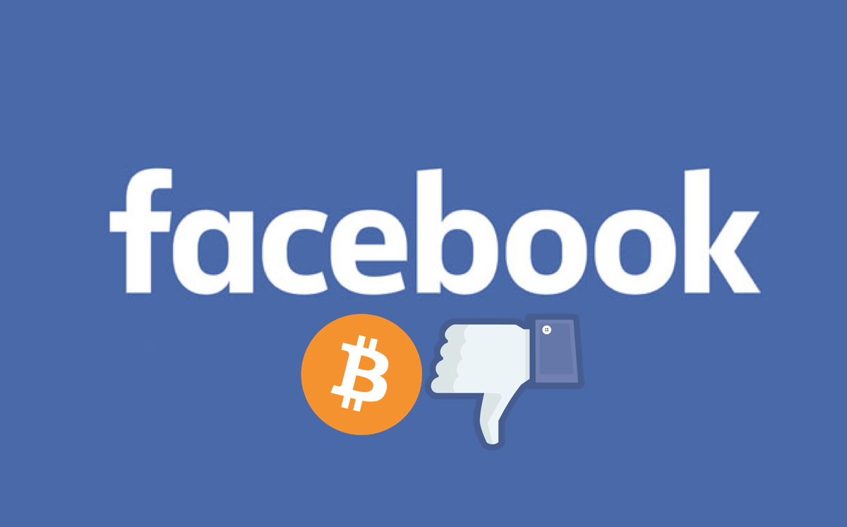 Facebook bans crypto ads