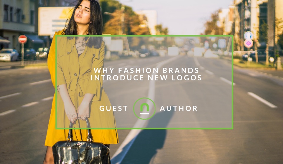 Fashion brands changing logos