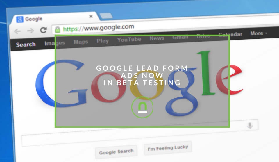 Google launching a lead form ad extension