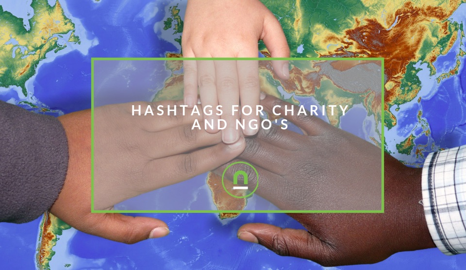 Hashtags for charity 