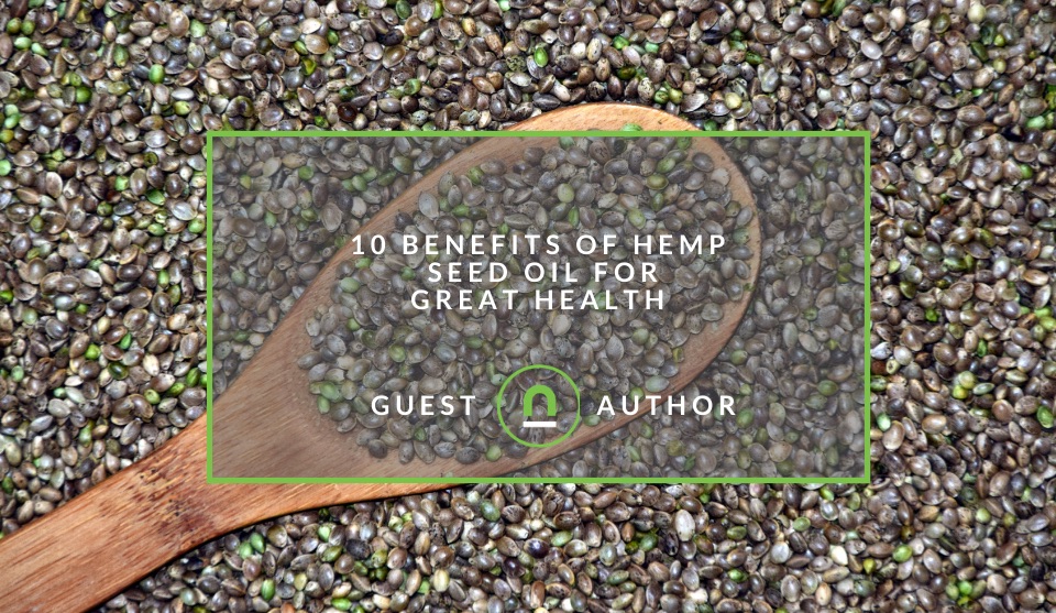 Hemp seed oil health improvements